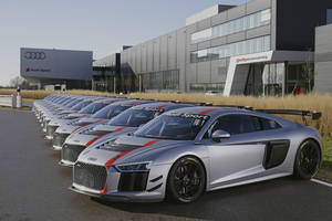 Audi R8 LMS GT4 : premières livraisons