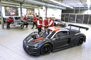 Record de production pour l'Audi R8 LMS