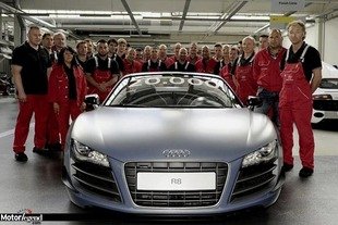 20000ème exemplaire d'Audi R8