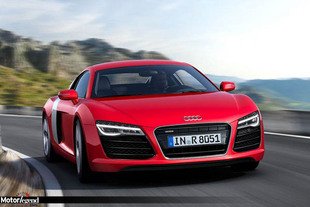 Audi R8 restylée : timides évolutions