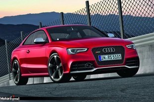 Audi RS5 2012, simple repoudrage