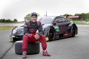 Andrea Dovizioso en DTM avec Audi