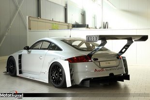 L'Audi TT RS se lance dans la compétition