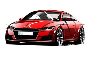 Audi TT 2015 : esquisses officielles