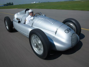 Une Auto Union à Goodwood