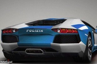 Lamborghini Aventador Polizia