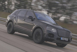 Bentley Bentayga : 301 km/h en pointe