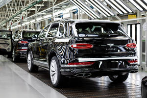 Production lancée pour le nouveau Bentley Bentayga
