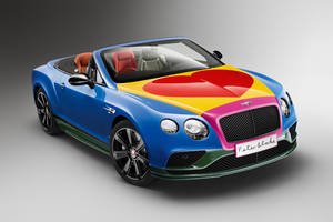 Une Bentley Continental GT V8 S Pop art aux enchères