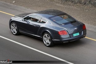 La Bentley Continental GT V8 retardée