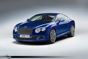 Officiel : Bentley Continental GT Speed