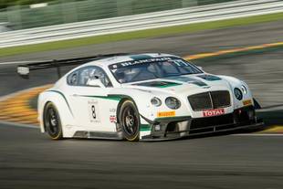 Saison réussie pour la Bentley Continental GT3