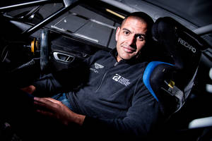 Chris Harris au volant d'une Bentley GT3 en Blancpain Series