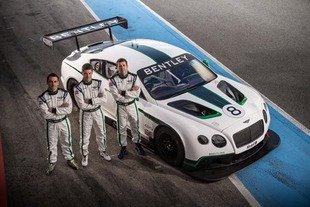 Débuts de la Bentley Continental GT3