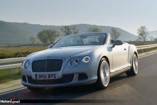 Bentley Continental GTC 2011, la vidéo