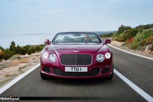 Officiel : Bentley Continental GTC Speed
