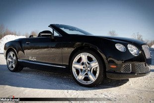 Une Bentley Continental GTC high-tech