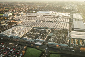 Bentley complète ses installations solaires à Crewe