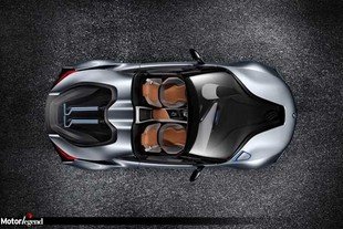 Le BMW I8 Spyder Concept en vidéo