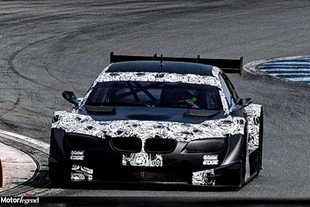 BMW M3 en test pour le DTM 