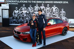 Marc Marquez remporte le BMW M Award