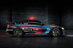 La BMW M4, Safety Car du championnat MotoGP 2015