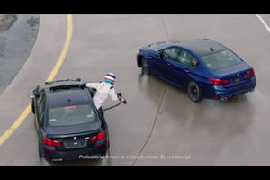 Record : séance de drift originale pour la BMW M5