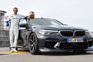 La BMW M5 s'illustre sur le Sachsenring