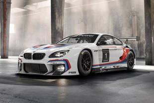 La BMW M6 GT3 en tenue d'apparat