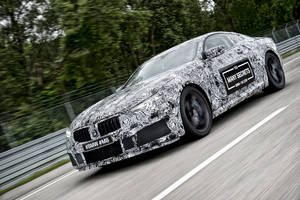 La future BMW M8 dévoilée au Nürburgring