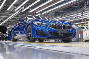 Lancement en production de la BMW Série 8 cabriolet