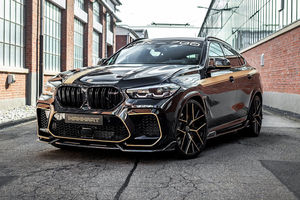 730 ch pour le BMW X6 M Competition revu par Manhart