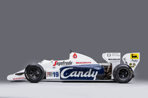 La Toleman-Hart TG184-2 d'Ayrton Senna aux enchères Bonhams