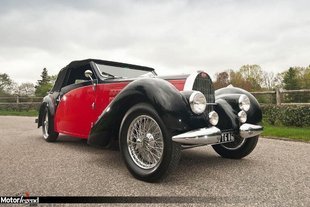 Enchères : Bugatti Type 57 Stelvio 1938