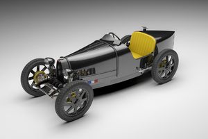 Bugatti a imaginé une Baby II inspirée de la W16 Mistral