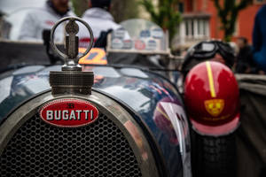 Bugatti au départ des Mille Miglia 2019