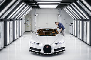 Bugatti Chiron : la production est lancée