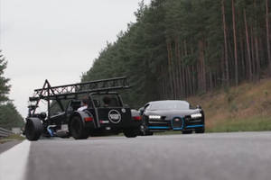 Bugatti : comment filmer un record de vitesse