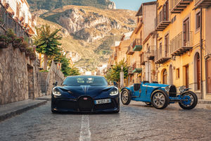 La Bugatti Divo et la Type 35 réunies sur la Targa Florio