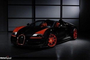Bugatti célèbre le record de sa Veyron