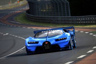 La Bugatti Vision GT en mode Le Mans