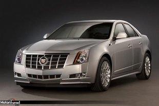 Retouches pour la Cadillac CTS