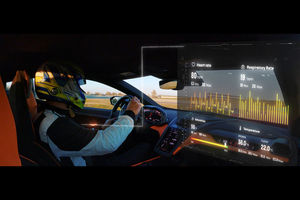CES : Lamborghini dévoile un nouveau système de télémétrie immersif
