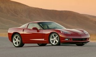 Chevrolet Corvette C6 à Détroit