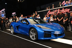 Barrett-Jackson : vente record pour la première Corvette E-Ray