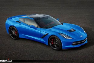 Un aperçu du nuancier de la Corvette C7