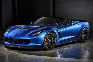 La Chevrolet Corvette C7 Z06 se décline en cabriolet