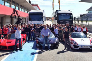 Jeremy Clarkson réunit les trois hypercars du moment