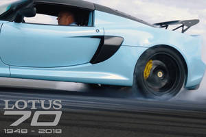 Clip spectaculaire pour les 70 ans de Lotus