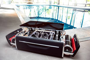 Luxe : le coffre à Champagne vu par Rolls-Royce